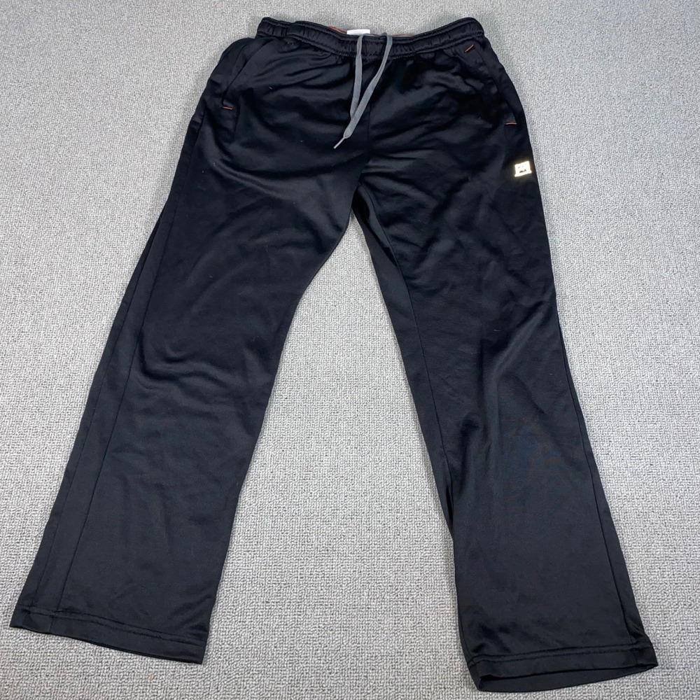 Avalanche Athletic Pants Mens Large Black Outdoor Hiking Training Logo Workout